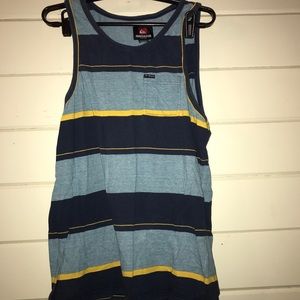 Quicksilver striped tank top